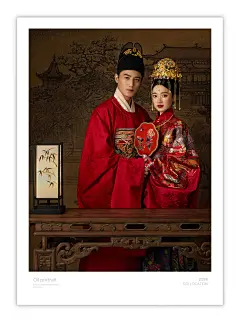 中式婚纱照