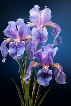花朵鸢尾花特写图片摄影图
