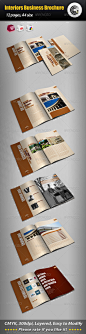 Interiors Business Brochure - GraphicRiver Item for Sale