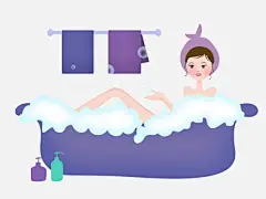 美容美女泡澡插画可爱清新图片大小2823x2119px 图片尺寸753.56 KB 来自PNG搜索网 pngss.com 免费免扣png素材下载！出浴#卡通手绘#美女#美女沐浴#美女洗澡#美容#沐浴#女人#泡澡#漂亮#洗浴#洗澡#