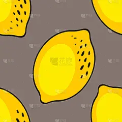 摆拍,四方连续纹样,柠檬,可爱的,黄色,有机食品,自然,清新,纺织品,食品