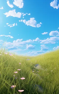 壁纸蓝天白云壁纸素材图