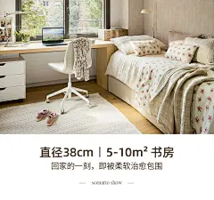 美式吸顶灯卧室灯复古欧式中古乡村民宿主卧房间书房简约玻璃灯具-tmall.com天猫