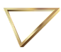 金色三角框