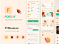 美食订餐外卖订购送餐移动APP界面UI素材 Foody - Food Delivery UI KITFoody是一个Food Delivery应用程序，该应用程序可帮助用户在餐馆等市场上订购食物。您可以看到实时跟踪驱动程序，它不仅可以挑选食物，还可以进行聊天，实时通话。

Foody是一个Food Delivery应用程序，该应用程序可帮助用户在餐馆等市场上订购食物。您可以看到实时跟踪驱动程序，它不仅可以挑选食物，还可以进行聊天，实时通话。


你会得到什么？
-31个屏幕
-基于矢量的
