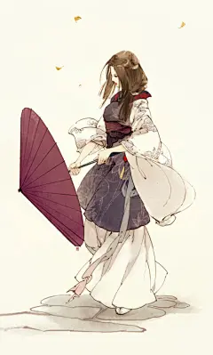 思华年，恍然如梦。亦如流水，一去不返。不泣离别，不诉终殇。 