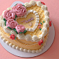 #恋物分享# 
如果能吃到这么可爱的蛋糕，我想每天都过一次生日～

ins:juujuucake ​​​​