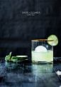 #cocktails | ginger + cucumber gin fizz