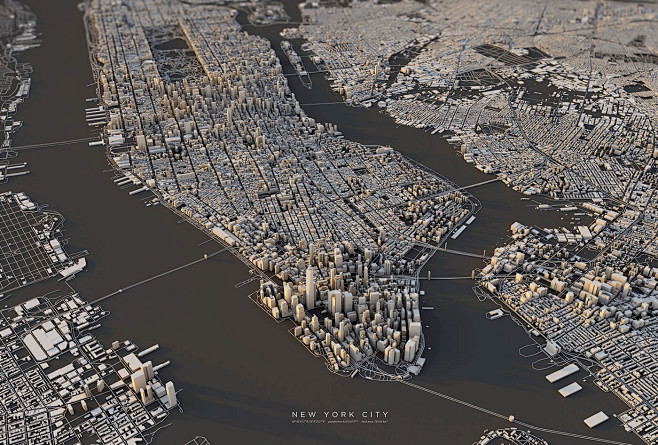New York City from a...