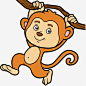 卡通猴子矢量图高清素材 动物 动物插画 卡通 卡通动物 可爱动物 小动物 猴子 矢量图 元素 免抠png 设计图片 免费下载 页面网页 平面电商 创意素材