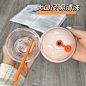 玻璃杯吸管杯子咖啡杯便携小水杯迷你豆浆杯牛奶胖胖杯2024新款女-淘宝网