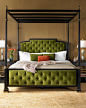 Newport Upholstered King Bed traditional beds