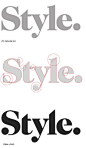 I love seeing how designers modified an existing typeface. (by Gretel). Should you require Fashion Styling Advice & More. View & Contact: www.glam-licious.webs.com