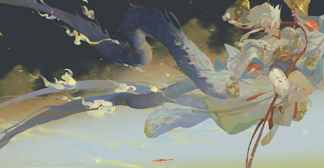 #灵感的诞生#国内插画师Chiang J...