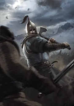 12660000 - Clan Tuirseach Axeman