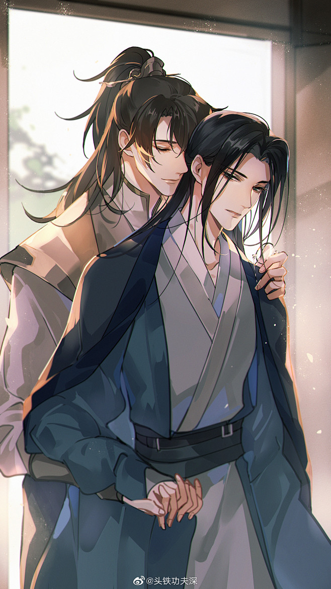 《杀破狼》顾昀 长庚 头铁功夫深作品 古风耽美BL 古风纯爱插画 小说同人插画