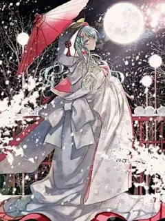 女动漫人物图片伤感