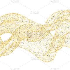 黄金,五彩纸屑,金属质感,灰尘,华丽的,几何形状,华贵,金属片,闪亮,问候