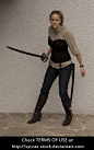 G+S: Scarlett's Blades 5 by syccas-stock