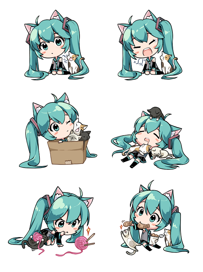 VOCALOID 初音未来  P站:IK...