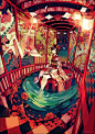 唯美的日系清新插画欣赏 - 插画图片_插画师_插画壁纸_场景插画_yidodo.net - 意兜兜