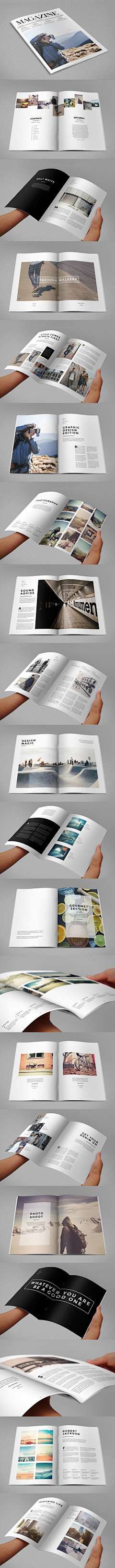 镜陌采集到平面设计 - 画册 杂志