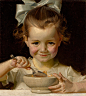 #图# J.C. Leyendecker, Kellogs kids, 1915-1917, Oil on canvas.O网页链接 ​​​​