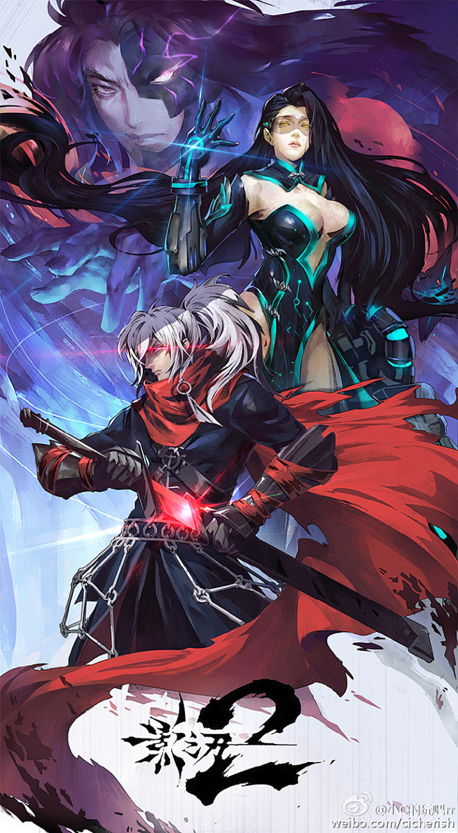 一直关注影之刃2游戏美术风格很赞很新颖正好看到官方有举办活动参加