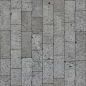 Seamless pavement texture consisting of rectangular stones with rough surface.: