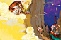 ILLUSTRATION  Illustrator koreafolktales monk tiger vietnam WILIAMLUONG willus