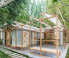 每日园林采集到20-构筑物/装饰格栅-Framework