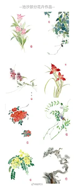 水彩---素材小画 - 高清图片，堆糖，美图壁纸兴趣社区