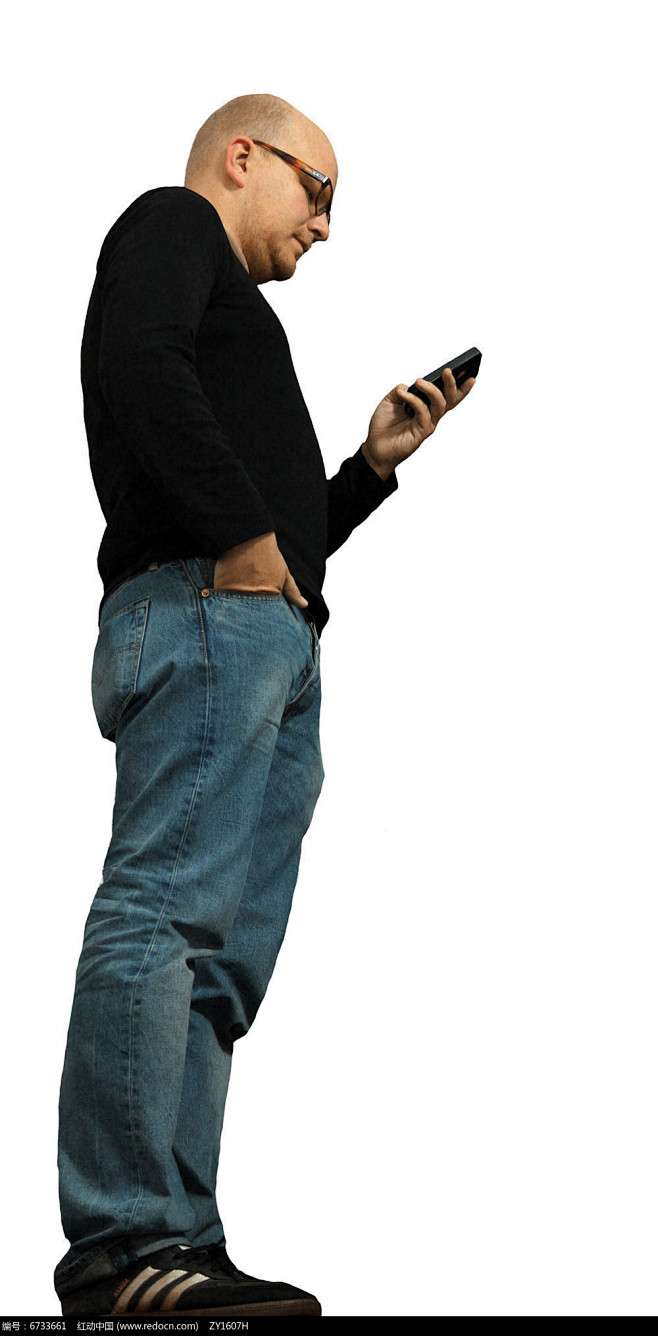 高清人物素材仰视男11图片