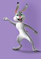 Bunny cartoon character on Behance