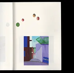 @欣然绘本
Rouge Séoul  首尔的秋

《Rouge Séoul》是一本作者漫步在秋天首尔街头的作品。Saehan Parc绘制的人物插图和 André Derainne 的风景油画在同一页中对话共存。共32页，采用Riso 5色印刷，限量300本。