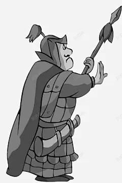 古代将军卡通兵马俑 免费下载 页面网页 平面电商 创意素材