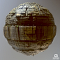 Sea Stack Cliff, Eric Wiley : More Designer Practice! I wanted to try a procedural cliff texture. This one is based off Dun Briste off the coast of Ireland. 100% substance designer.