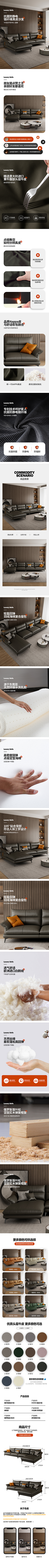 怪人321采集到沙发详情页
