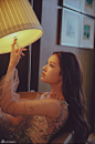 林允最新时尚大片 复古色系美若画中人 