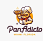 PanAdicto。未使用的设计。出售！ logo sign @logoinspirations -大作