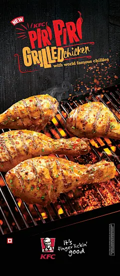 KFC Piri Piri Chicken : Piri Piri Chicken. For KFC.