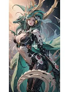 龙族女孩|| 女生头像 ||福利壁纸