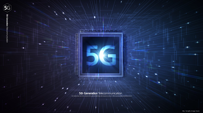 5G新科技网络信息海报