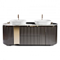 Leonardo Console with basin | Visionnaire Home Philosophy Academy