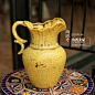 鱼西美屋 西班牙的色彩 地中海仿旧单耳陶瓷 HP024 大花瓶 花器 3