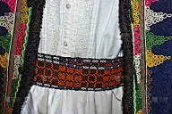 传统服装,罗马尼亚,大特写,传统,民间音乐,水平画幅,纺织品,无人,符号,古老的