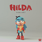 HILDA - Fan Art, Alex Lusth : fell in love with Netflix's Hilda a few weeks a go, so I just had to make some fan art.

Its just a quick sculpt, made in Zbrush, rendered in Modo.