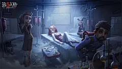 搜“鸽子不二”相册里有超全网易第五人格官方壁纸