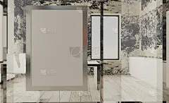 现代会议室。3 d渲染…空的绘画