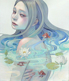 呆萌时代采集到艺术家Miho Hirano